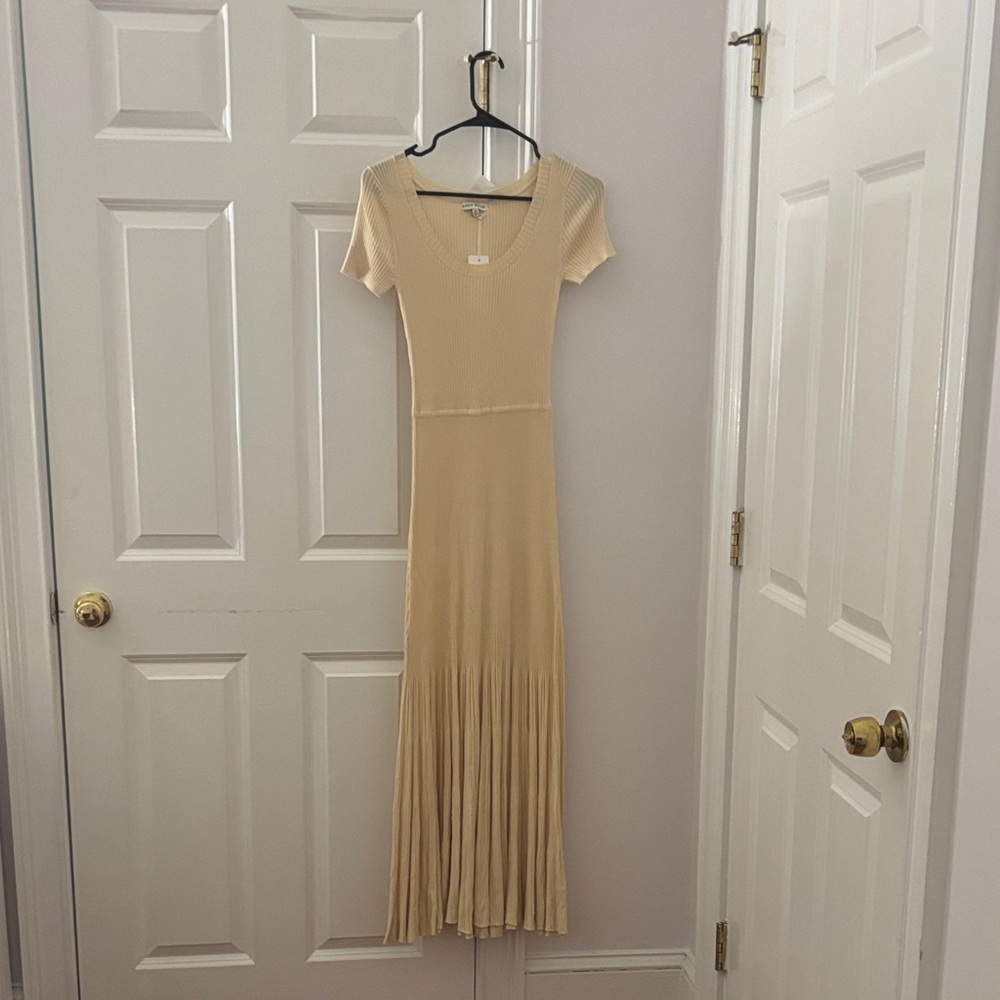 Light Yellow Maxi Dress